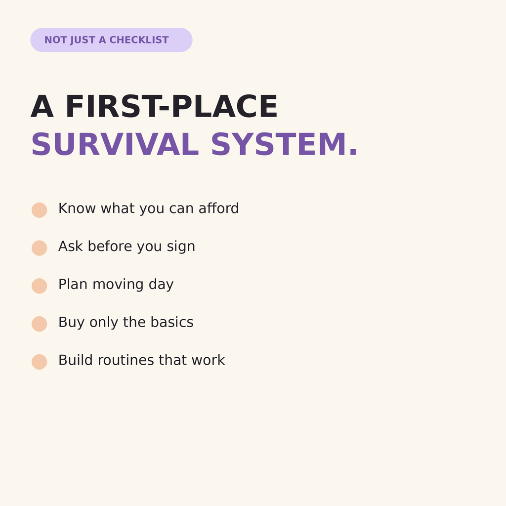 Nobody Told Me: I’m Moving Out | First Apartment Survival Kit