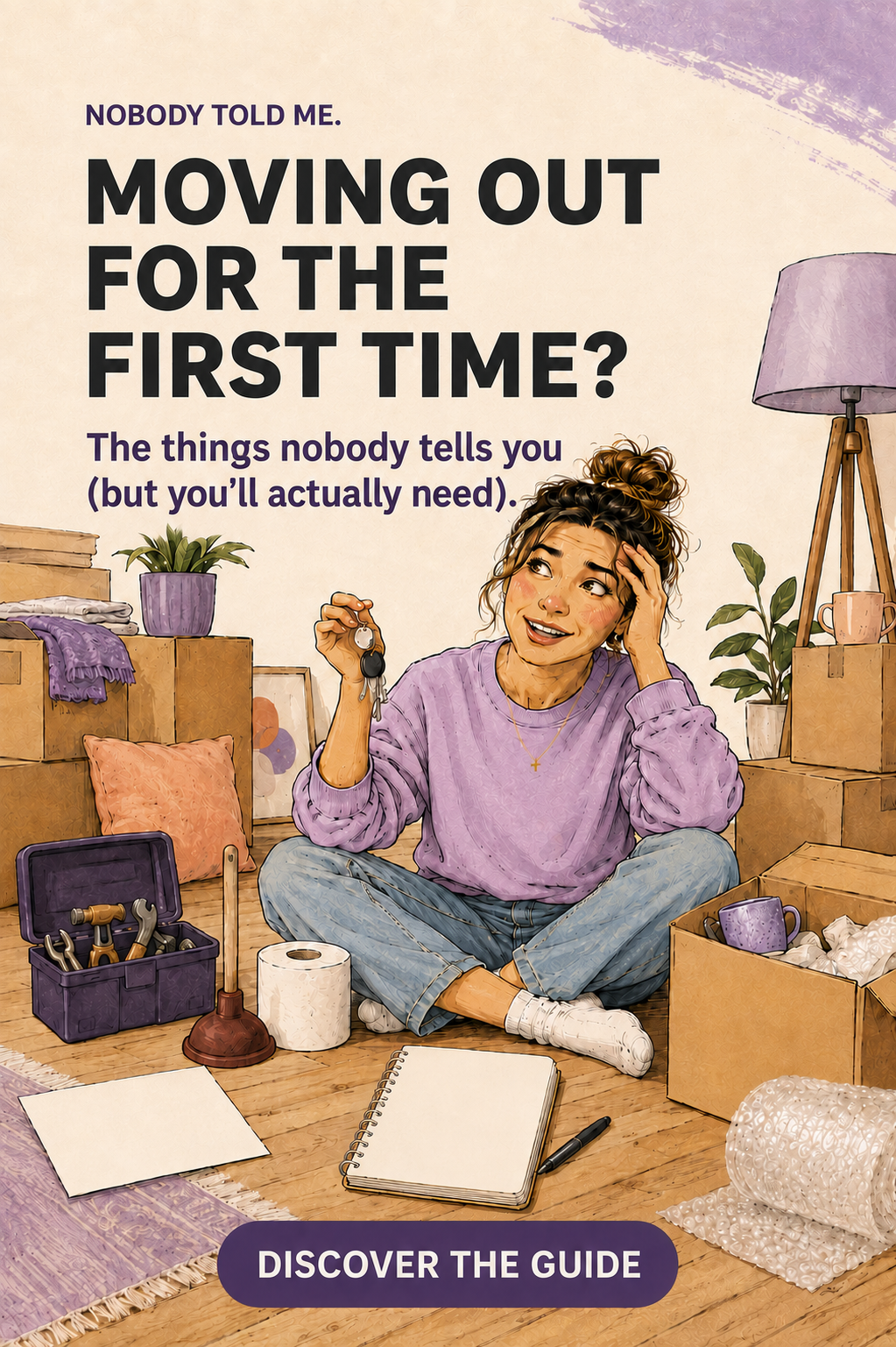 Nobody Told Me: I’m Moving Out | First Apartment Survival Kit